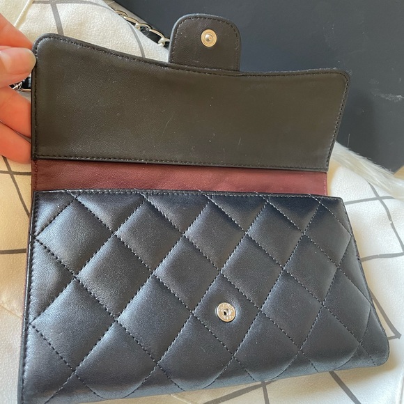 Classic Matelasse Long Wallet Black - Picture 11 of 12